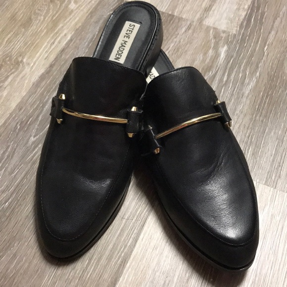 Steve Madden Shoes - Steve Madden Black Mules